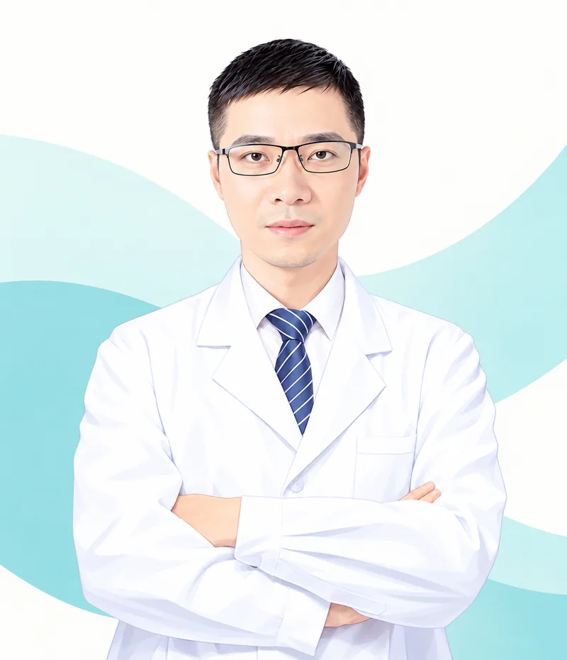 莞嘉口腔连志达医生插画头像