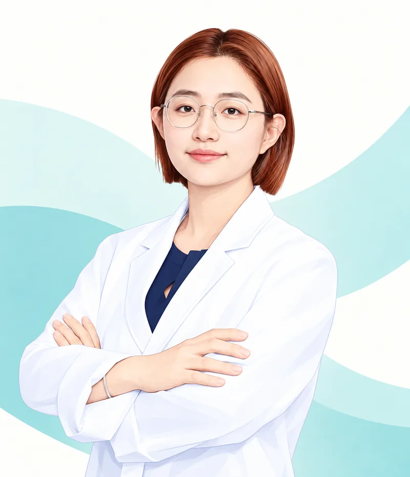 莞嘉口腔成晓霞医生插画头像